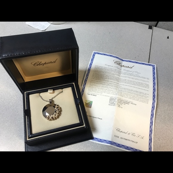 SOLD***Chopard Necklace Chrome Diamonds - Picture 2 of 5